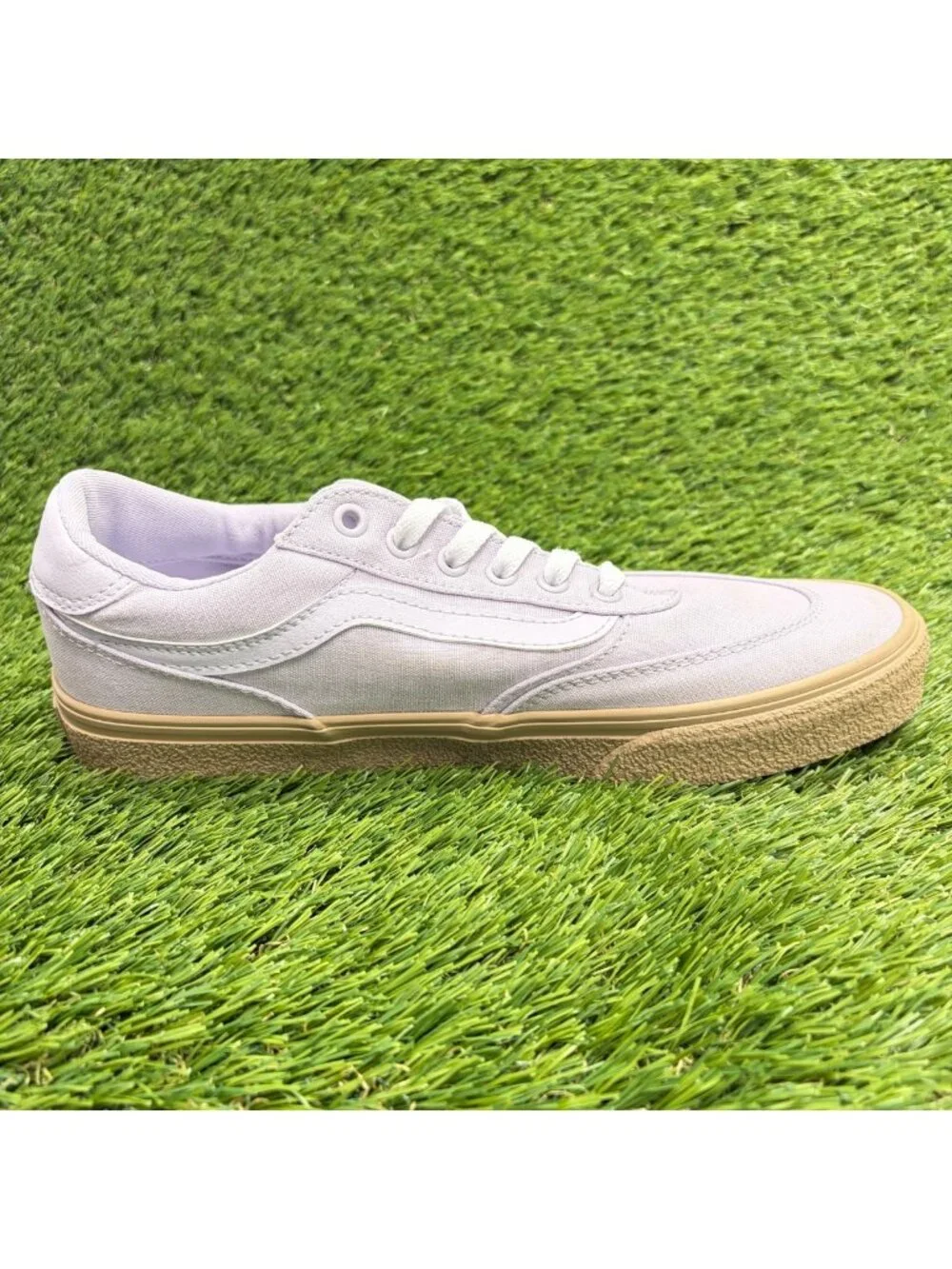Vans Brooklyn LS Womens Size 10 Purple Athletic Walking Skate Shoes Sneakers
